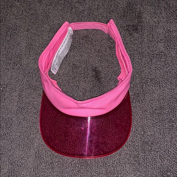 Neon Pink Semi Transparent Visor | Poshmark